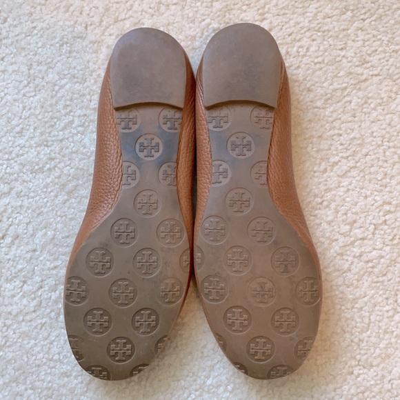 TORY BURCH GENUINE LEATHER REVA FLATS - Picture 2 of 5